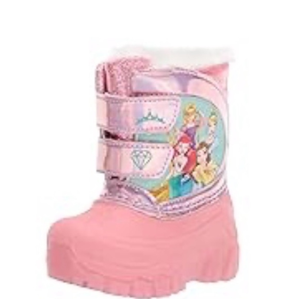 Disney Princess Pink Winter Boots for Kids